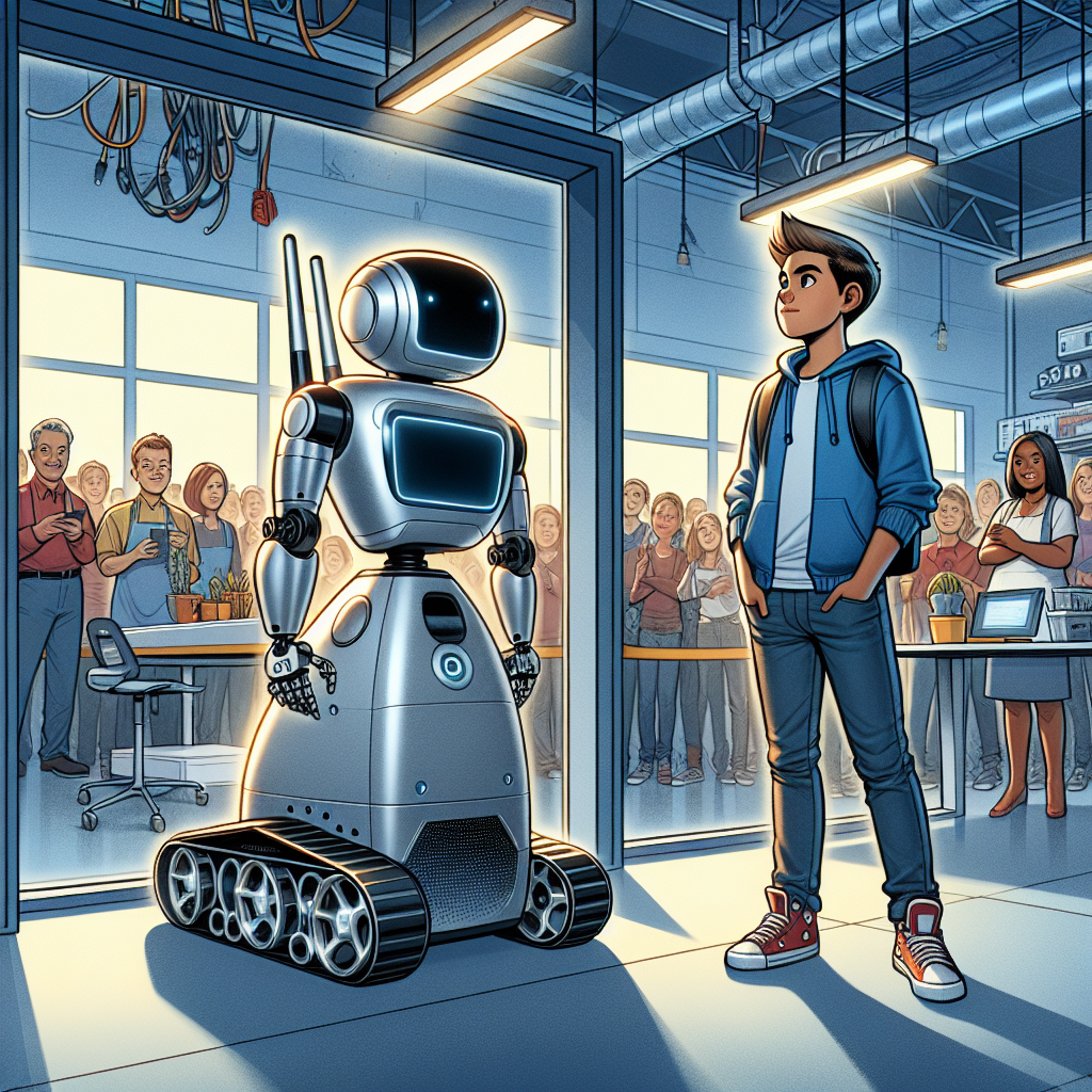 Viral! Bocah 14 Tahun Ciptakan Robot Asisten Rumah Tangga